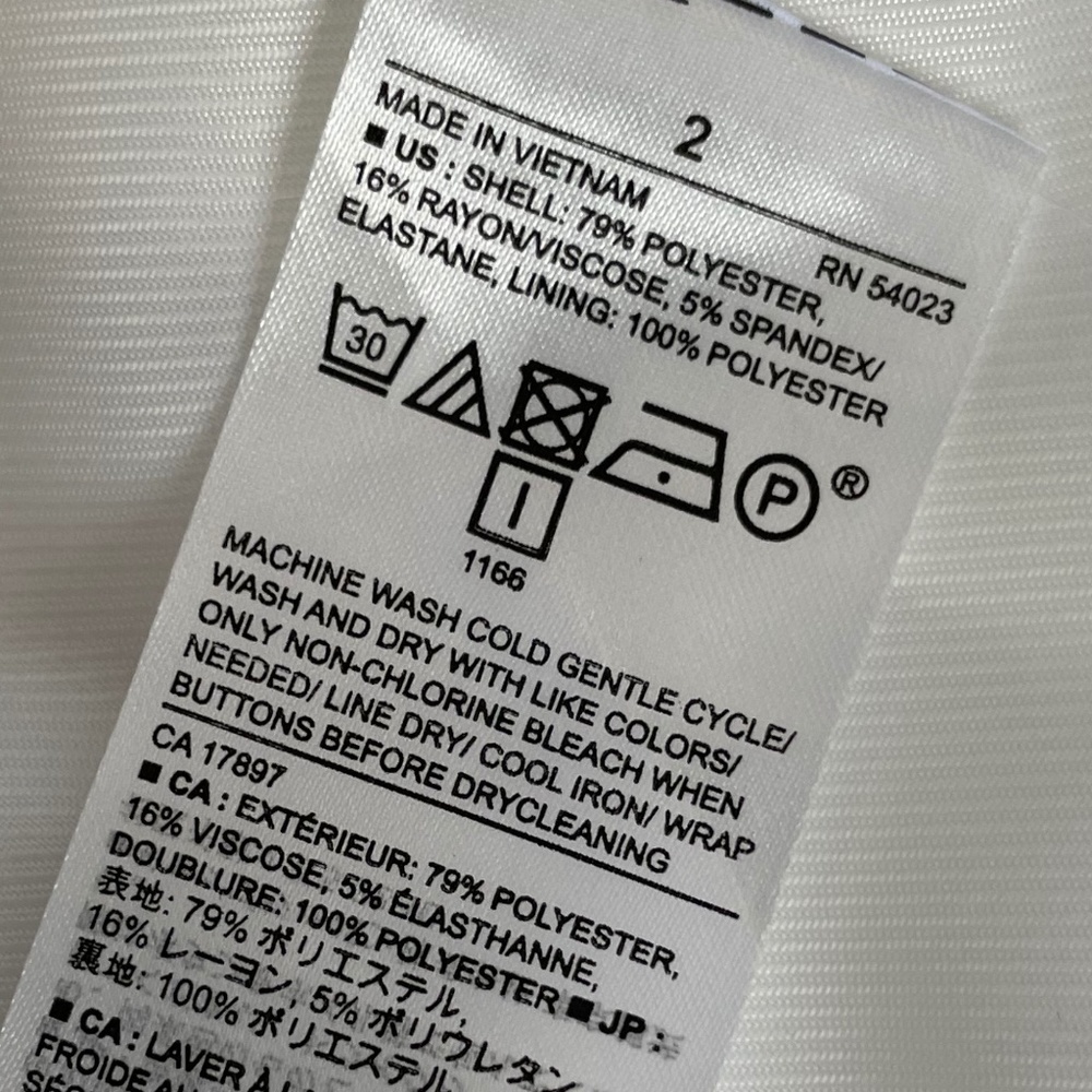 White Banana Republic Suit Jacket - Picture 7 of 8